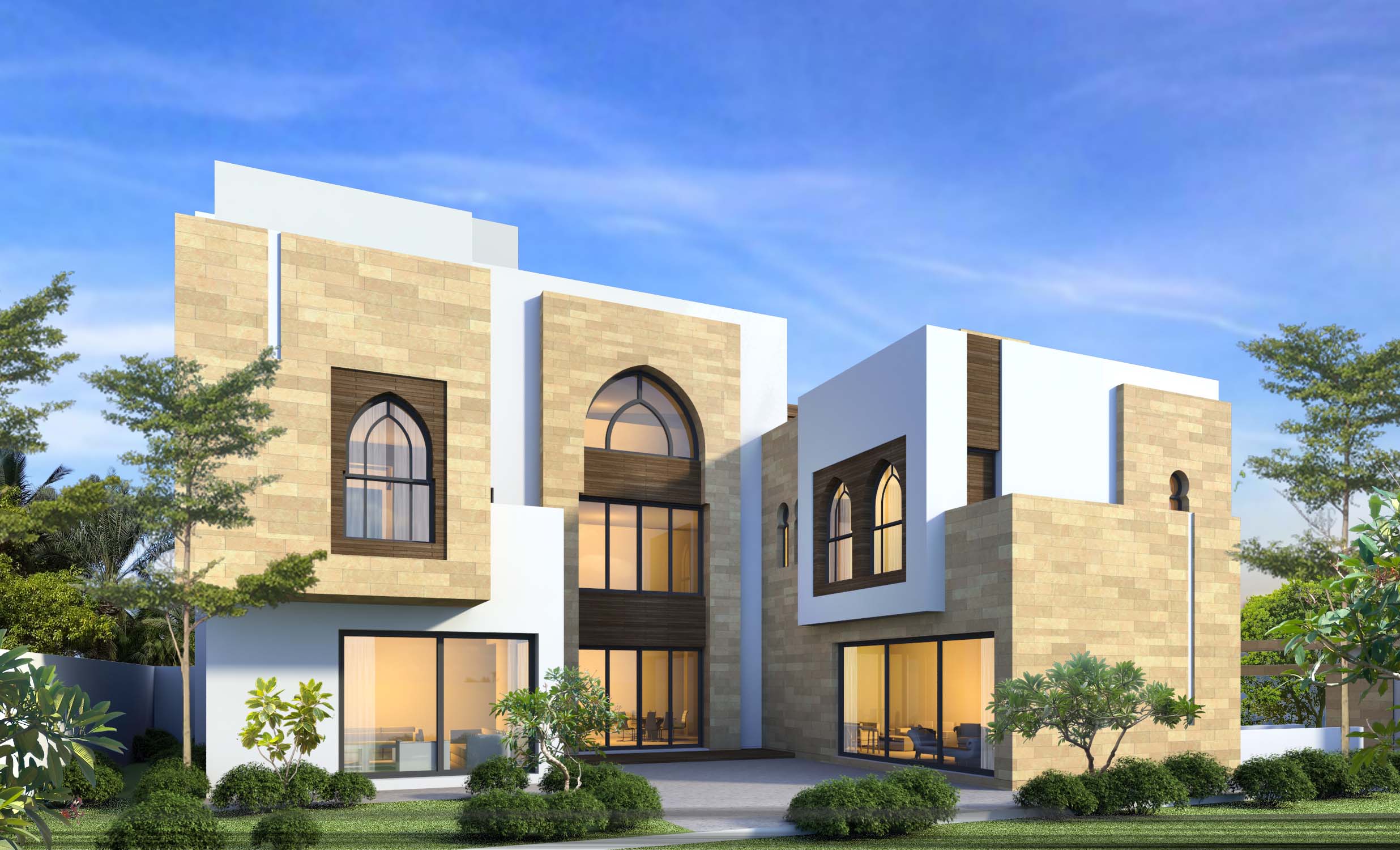 Al Hamra Modern Islamic Villa Kaos Site